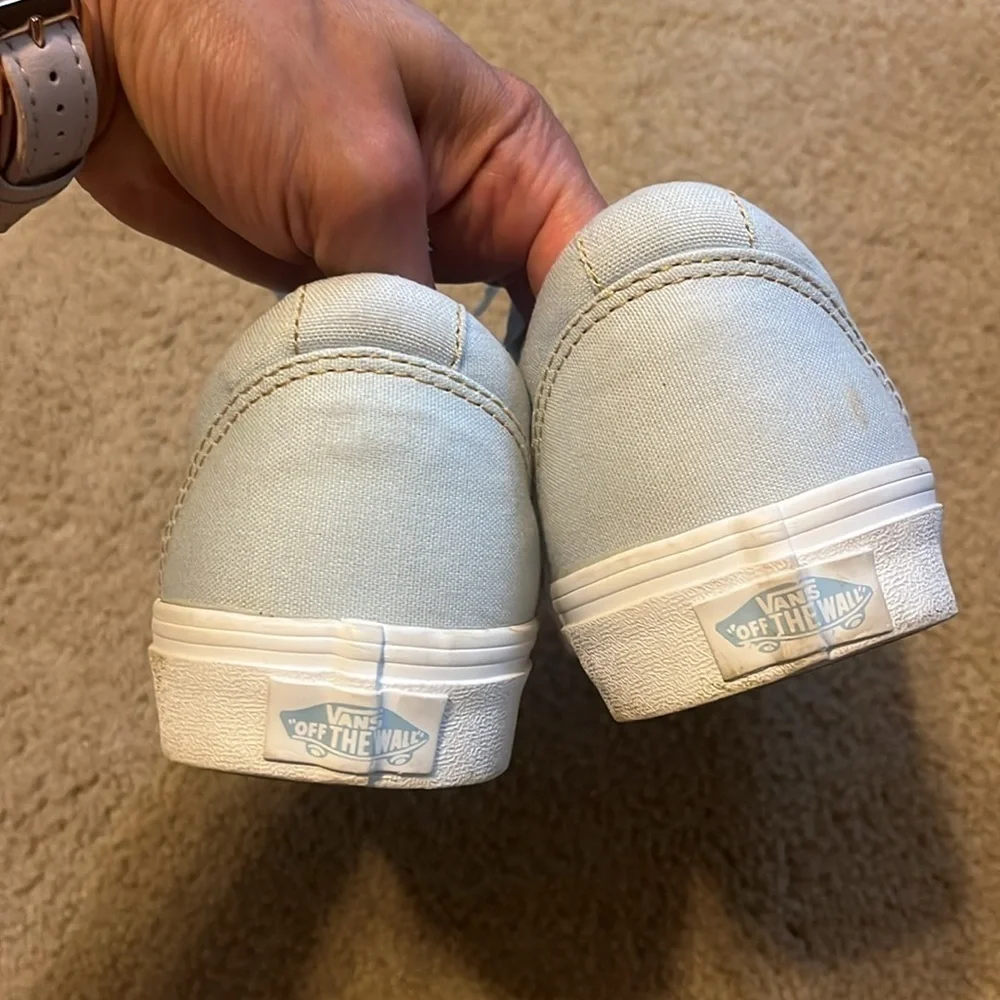 Vans Ward Lo Sneaker Women's Size 8 Powder Blue